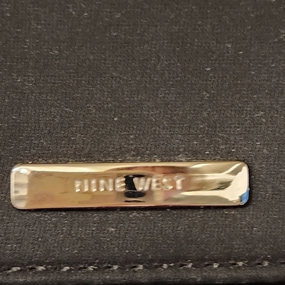 Nine West Black Handbag - Picture 2 of 12